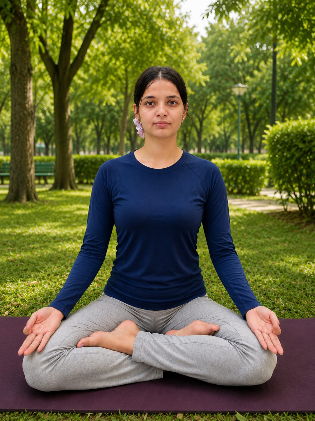 Neelam, yoga instructor